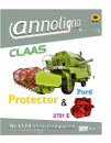 Claas Mähdrescher Protector (der SENATOR-Klasse) & Ford 4 Zyl. 2701 E Bild- Bedienungsanleitung & Bild-Ersatzteilliste & Explosionszeichnungen - annoligno 1119
